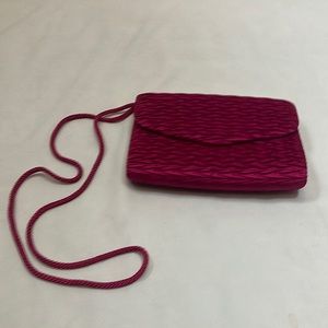 Vanessa Paris-New York-London mini bag in fuchsia pink